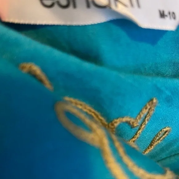 eshakti embroidered dress size M-10 - Picture 7 of 8